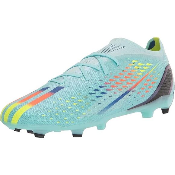 NWT adidas Unisex X Speedportal.2 Firm Ground Soccer Shoe,Aqua/Solar Red/Blue-5